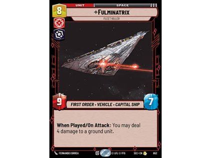 Fulminatrix, Fleet Killer (V.2)