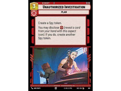 Unauthorized Investigation (V.2)