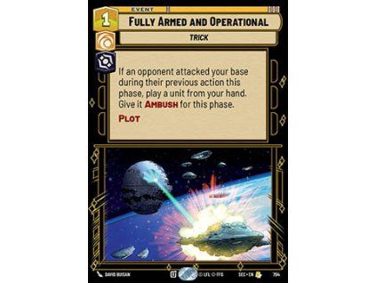 Fully Armed and Operational (V.2)