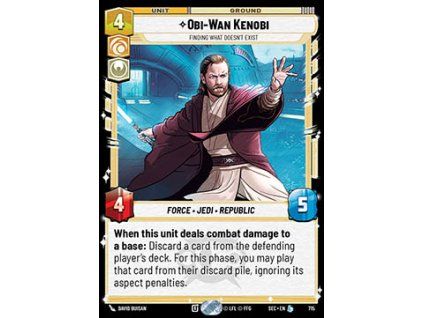 Obi-Wan Kenobi, Finding What Doesn't Exist (V.2)
