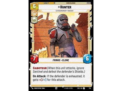 Hunter, Extraordinary Tracker (V.2)