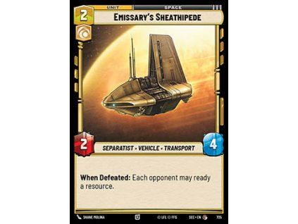 Emissary's Sheathipede (V.2)