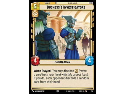 Duchess's Investigators (V.2)