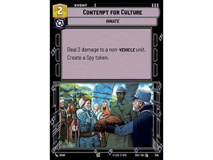 Contempt for Culture (V.2)