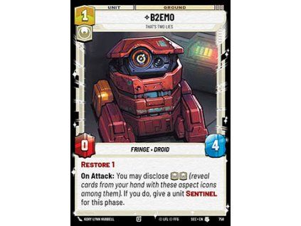 B2EMO, That's Two Lies (V.2)