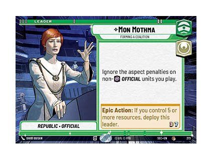 Mon Mothma, Forming a Coalition (V.1)