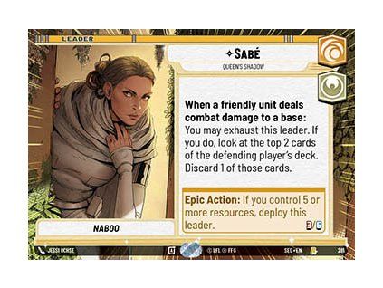 Sabé, Queen's Shadow (V.1)