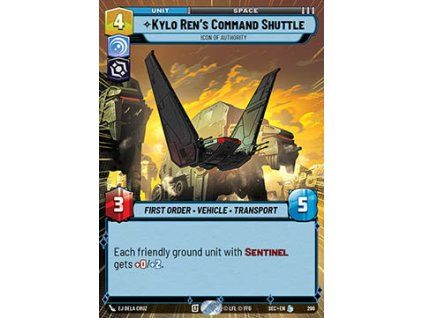 Kylo Ren's Command Shuttle, Icon of Authority (V.1)