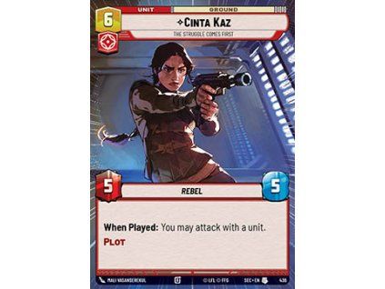 Cinta Kaz, The Struggle Comes First (V.1)