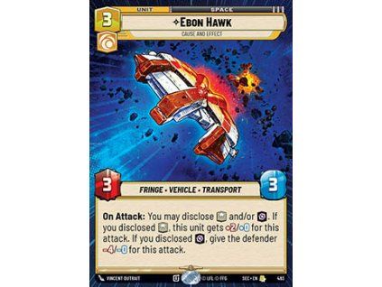 Ebon Hawk, Cause and Effect (V.1)