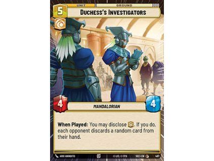 Duchess's Investigators (V.1)