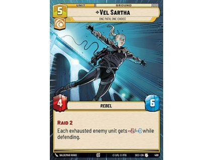 Vel Sartha, One Path, One Choice (V.1)