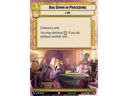 Bog Down in Procedure (V.1)