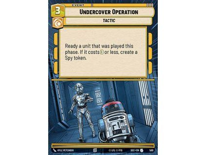 Undercover Operation (V.1)