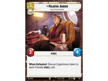 Maarva Andor, We've Been Sleeping (V.1)