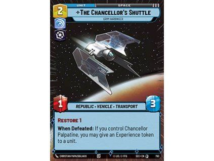 The Chancellor's Shuttle, Grim Harbinger (V.2)