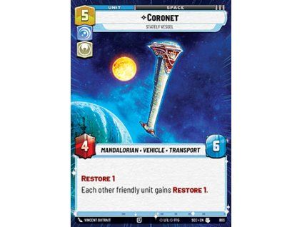 Coronet, Stately Vessel (V.2)