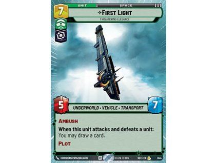 First Light, Threatening Elegance (V.3)