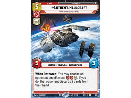 Luthen's Haulcraft, Countermeasures Armed (V.3)
