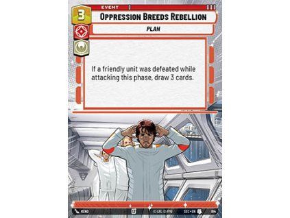 Oppression Breeds Rebellion (V.2)