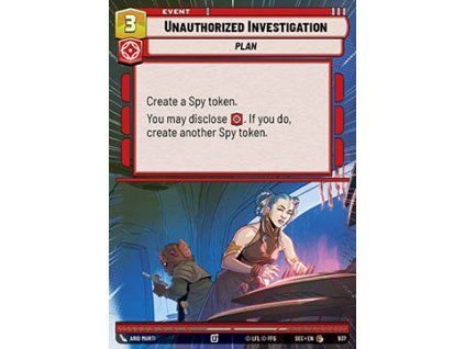Unauthorized Investigation (V.2)