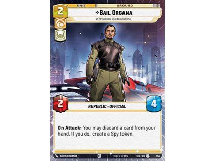 Bail Organa, Responding to Catastrophe (V.3)