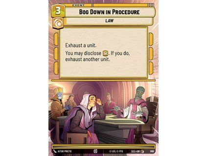 Bog Down in Procedure (V.2)