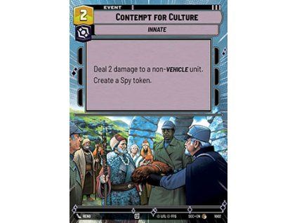 Contempt for Culture (V.2)