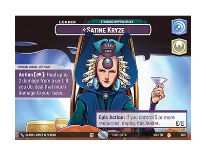 Satine Kryze, Standing on Principles (V.2)