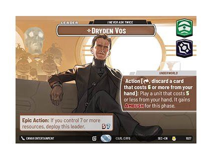 Dryden Vos, I Never Ask Twice (V.2)