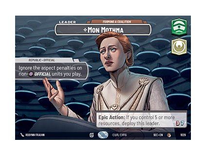 Mon Mothma, Forming a Coalition (V.2)