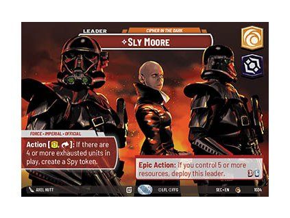 Sly Moore, Cipher in the Dark (V.2)