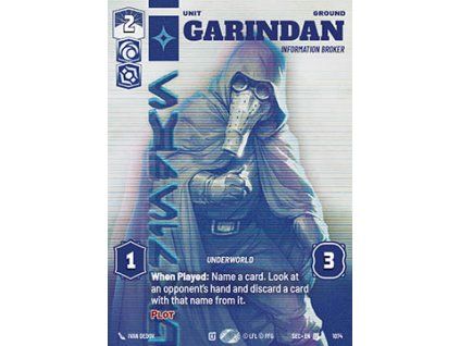 Garindan, Information Broker (V.2)