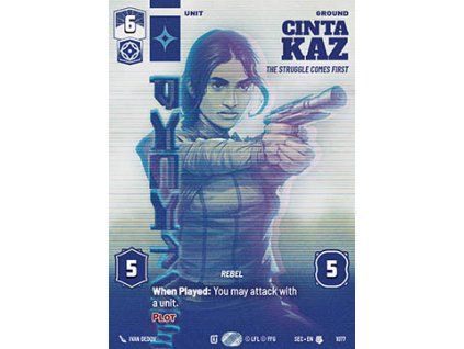 Cinta Kaz, The Struggle Comes First (V.2)