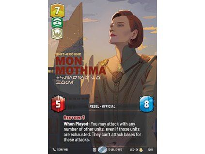 Mon Mothma, Clinging to Hope (V.4)