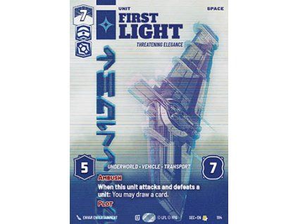 First Light, Threatening Elegance (V.4)