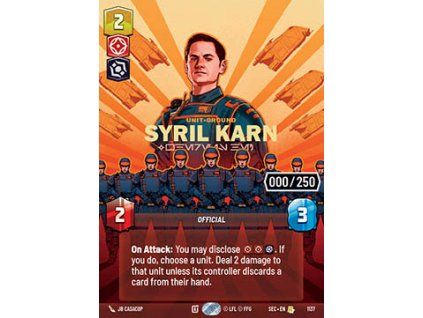 Syril Karn, Where Is He? (V.5)