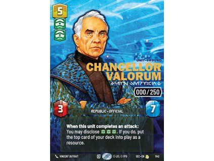 Chancellor Valorum, Civil Servant (V.5)