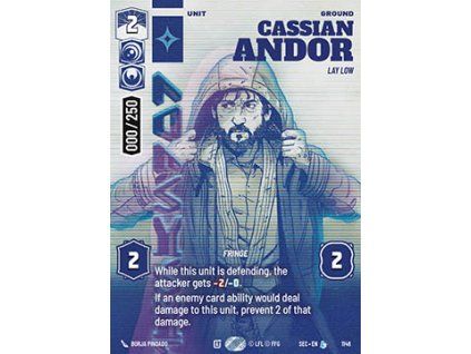 Cassian Andor, Lay Low (V.5)