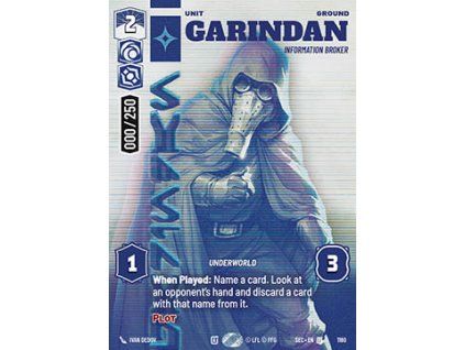 Garindan, Information Broker (V.5)