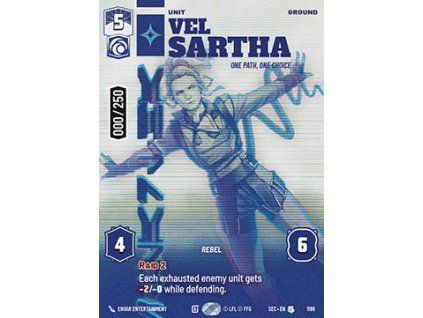 Vel Sartha, One Path, One Choice (V.5)