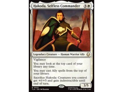 Hakoda, Selfless Commander