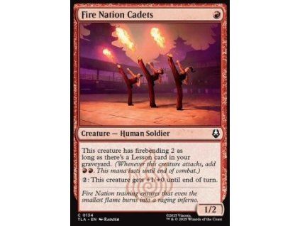 Fire Nation Cadets
