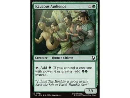 Raucous Audience