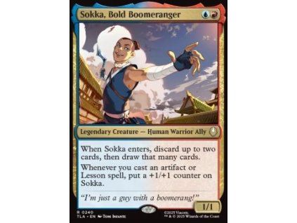 Sokka, Bold Boomeranger