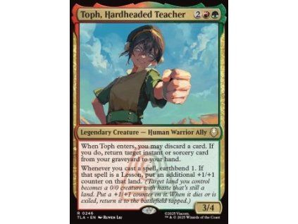 Toph, Hardheaded Teacher