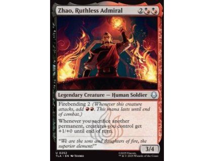 Zhao, Ruthless Admiral