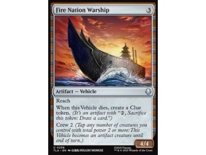 Fire Nation Warship