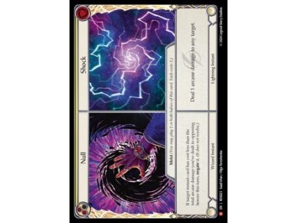 Null // Shock (Rainbow Foil)