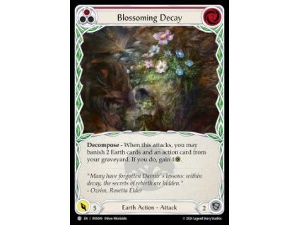Blossoming Decay (Red) (Regular)